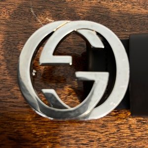 Gucci Belt - chocolate brown leather